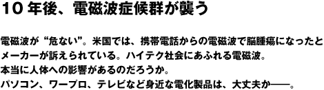 10�N��A�d���g�ǌ�Q���P��